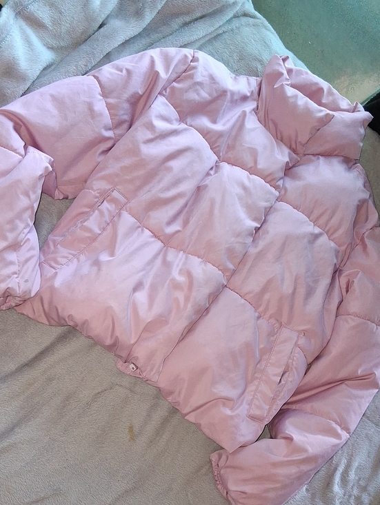Old Navy Jackets & Blazers - Old Navy Pink Quilted Puffer Coat